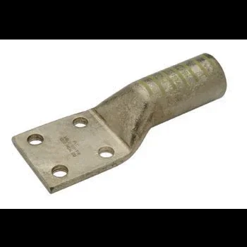 Penn Union Copper Compression Lug Long Crimp Area Four Hole Tongue With Closed Transition 1250 Kcmil (BBLU125FN)