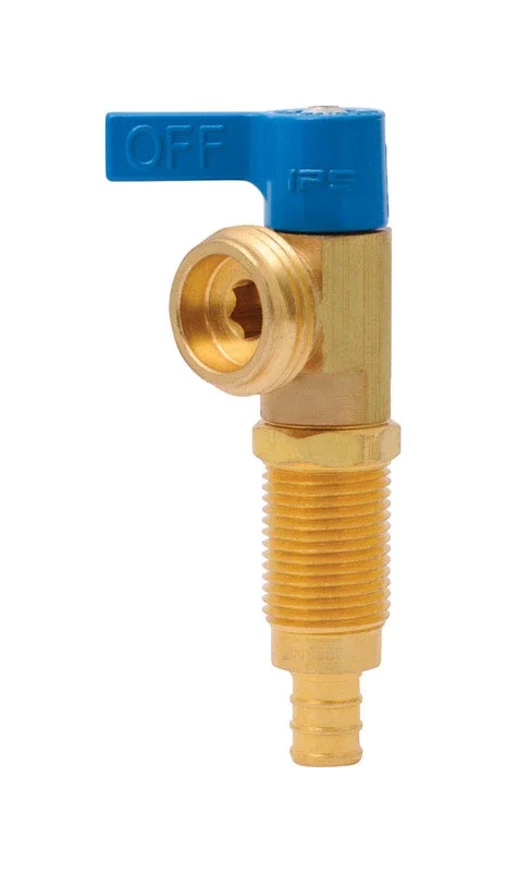 Pex Cold Water Washing Machine Valve, 1/2 Inch Connection