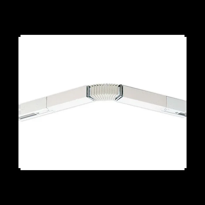 Philips Lightolier 6053NWH Basic Track System Variable Angle Connector Matte White (#912400465089)