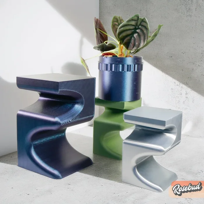 Plant Stand for Indoor Plant Pots – Perfect for House Plants and Plant Lovers, Gift for Plant Lover, Art Deco Planter Stands, Contour