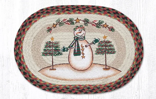 PM-OP-081 Moon & Star Snowman Placemat 13″x19″