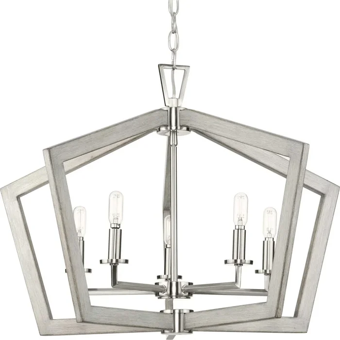Progress Lighting – Five Light Chandelier – Galloway