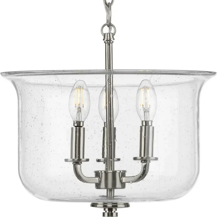 Progress Lighting – Three Light Semi Flush Convertible – Winslett