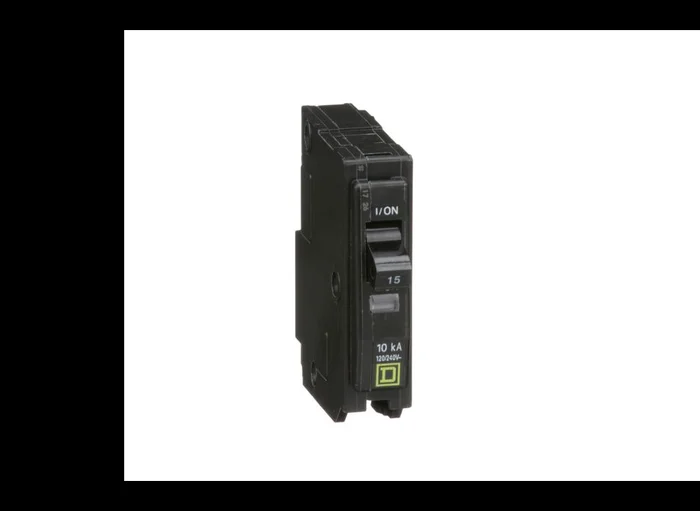QO 15 Amp Single Pole Circuit Breaker for Residential Electrical Panels