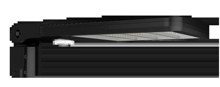 RAB ALED Field Adjustable Area Light 78W/90W/150W 3000K 480V Slipfitter Mount Wattstopper Sensor 20 Foot Lens Black (ALEDMATSFYB/480/WS2)