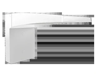 RAB LED Wall Pack Wattage/CCT Selectable 32W/24W/16W 3000K/4000K/5000K 120-277V 0-10V Dimming Battery Backup White (WPLEDMW/E)
