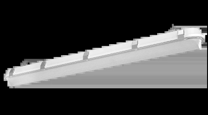 RAB Shark Field Adjustable LED Linear Washdown 4 Foot 50W/40W/30W 3500K/4000K/5000K Microwave Occupancy Sensor (SHARK4/MVS)