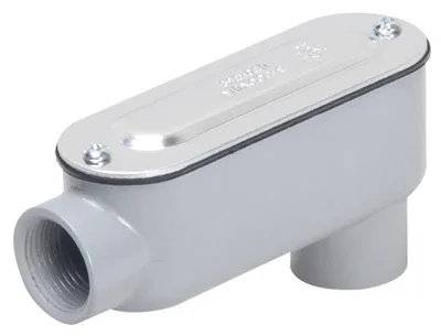 Rigid Intermediate Metal Conduit Fitting with Oval Thread Body, Die-Cast Aluminum, 2 Inch
