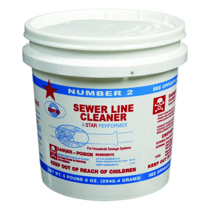 Rooto Number 2 Crystals Main Line Cleaner 6.5 lb