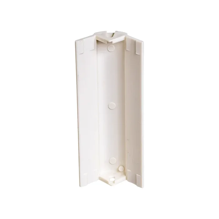 Rounded Valance Corner for Vertical Blinds – Off White