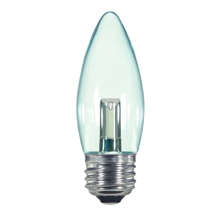 SATCO/NUVO 1.4W ETC/LED/120V/CD 1.4W LED B11 Clear 2700K Medium Base 120V (S9154)