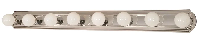 SATCO/NUVO 8-Light 48 Inch Vanity Racetrack Style (60-299)