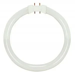 SATCO/NUVO HyGrade 22W T5 Circline Fluorescent 3000K Warm White 82 CRI 2Gx13 4-Pin Base (S8155)