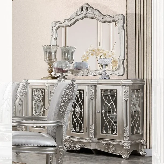 Silver Gray Dresser HD-5800GR By Homey Design