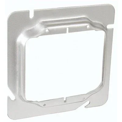 Southwire Garvin 4-11/16 Two Gang Device Ring 1/2 Inch Raised (72C17)