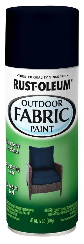 Specialty Outdoor Fabric Spray Paint Navy 12 Ounce Aerosol Can