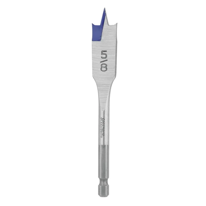 Speedbor Wood Boring Spade Drill Bit 5/8 Inch Diameter by 4 Inch Length