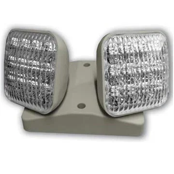 Standard-BL LED Outdoor Double Head Die-Cast For Standard Non Self-Diagnostic Fixtures Polycarbonate (RHLED2-PWP-MV-HL)
