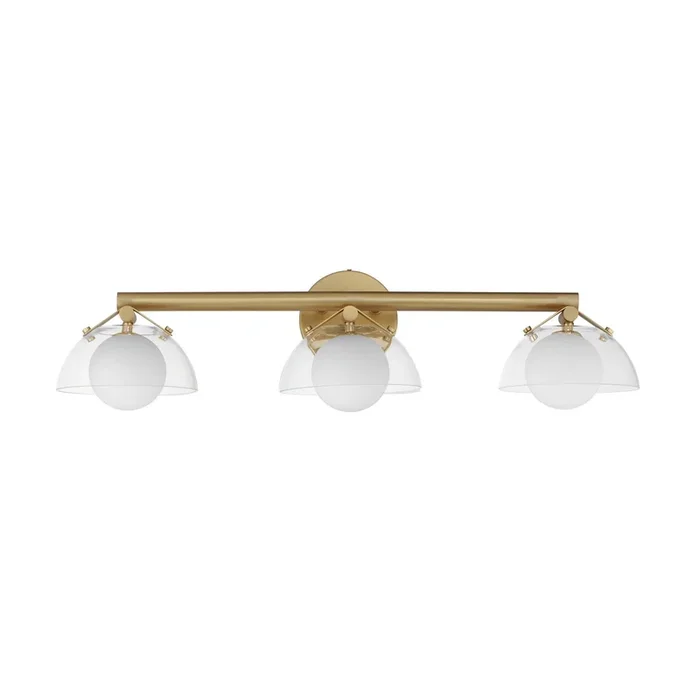 Studio M – SM31003CLNAB – LED Wall Sconce – Domain – Natural Aged Brass – SM31003CLNAB