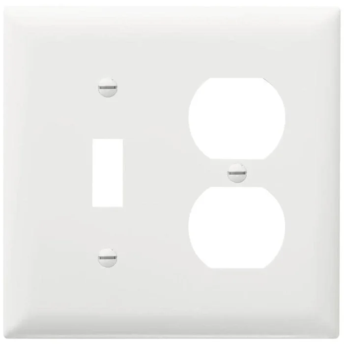 SWITCH/RECP WALPLT WHT