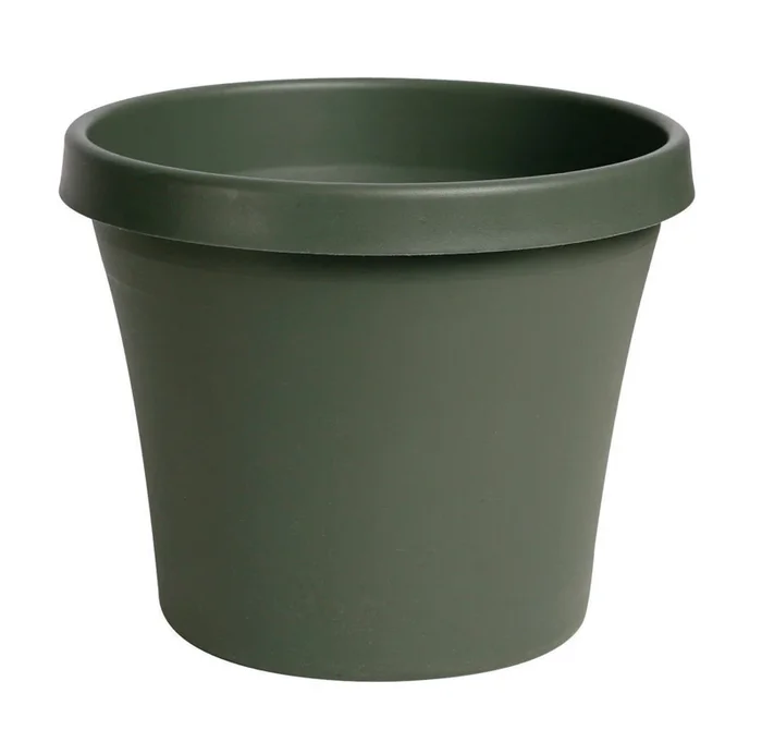 Terra Pot Plastic Planter by Living Green, 6 Inch Diameter