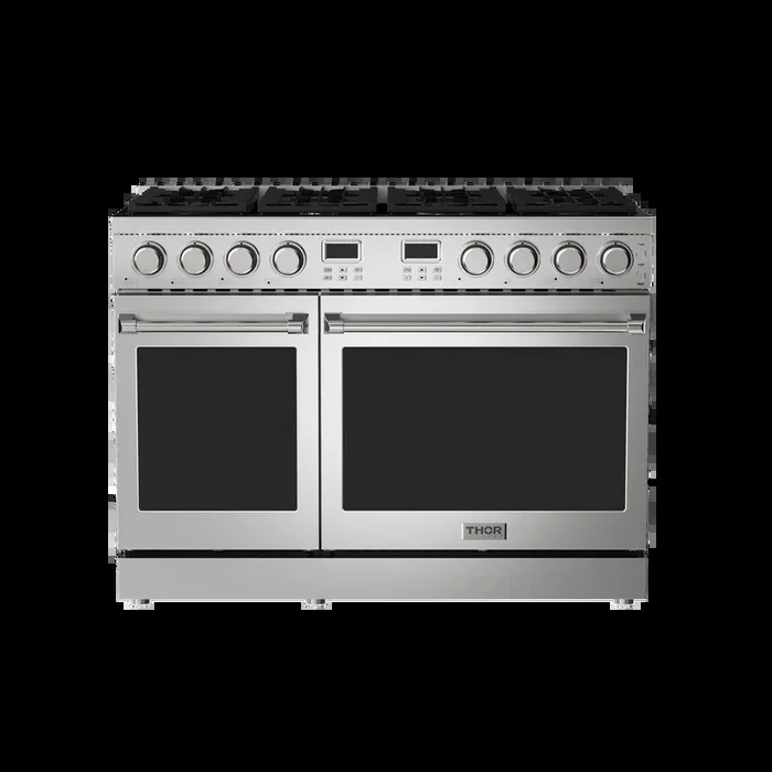 THOR Kitchen 48-Inch Gas Range – Contemporary Professional – ARG48-R (Renewed)