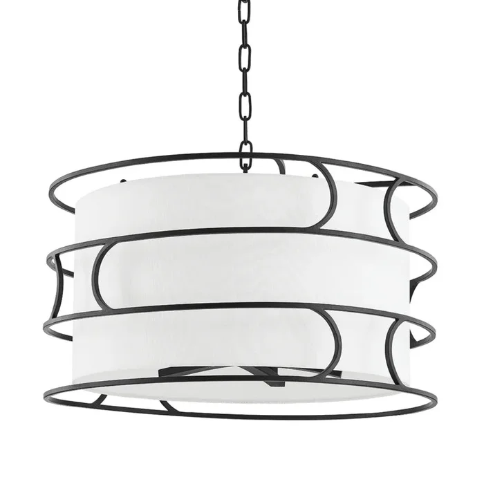 Troy Lighting – F8125-FOR – Five Light Chandelier – Reedley – Forged Iron – F8125FOR