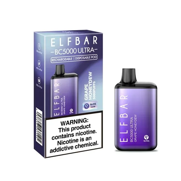[ULTRA] E.B Ultra – Grape Honeydew (5000 puffs) – LIONSDELIVER