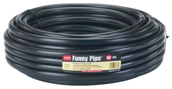 Underground Sprinkler Pipe, 100 Feet Length, Durable Irrigation Tubing