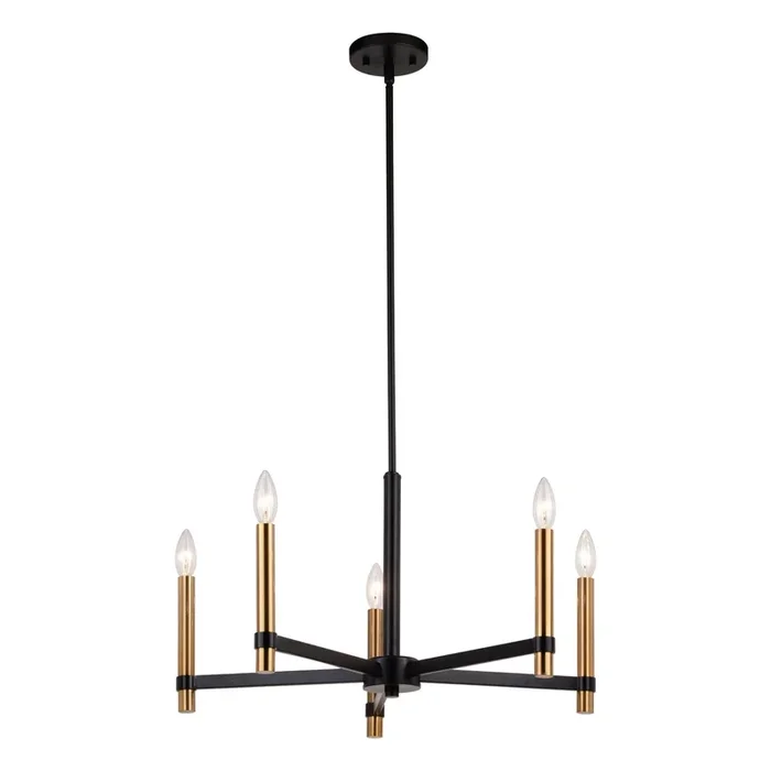Vaxcel – Five Light Chandelier – Damen
