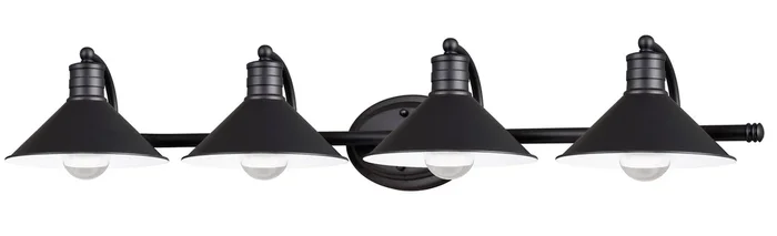 Vaxcel – Four Light Vanity – Akron