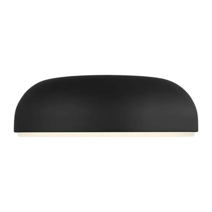 Visual Comfort Modern – 700FMKOSA13B-LED930-277 – LED Flush Mount – Kosa – Nightshade Black – 700FMKOSA13BLED930277