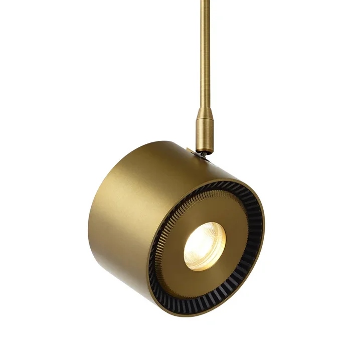 Visual Comfort Modern – 700MOISO8273012R-LED – LED Head – ISO – Aged Brass – 700MOISO8273012RLED