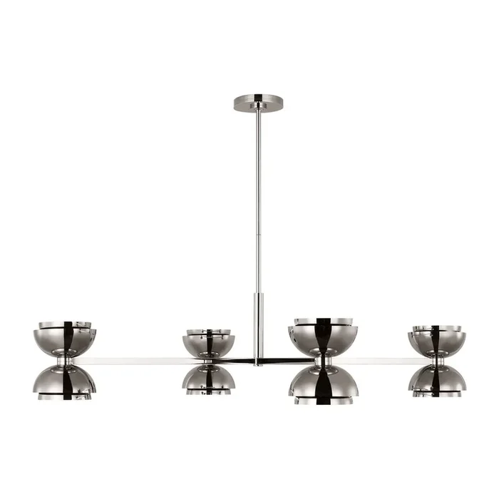 Visual Comfort Modern – SLCH13727N – LED Chandelier – Shanti – Dark Bronze – SLCH13727N