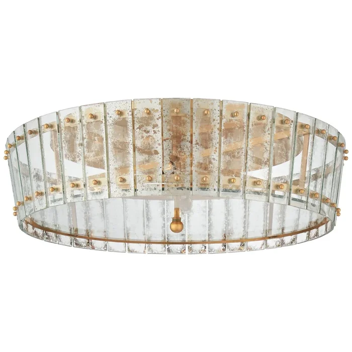 Visual Comfort Signature – Four Light Flush Mount – Cadence