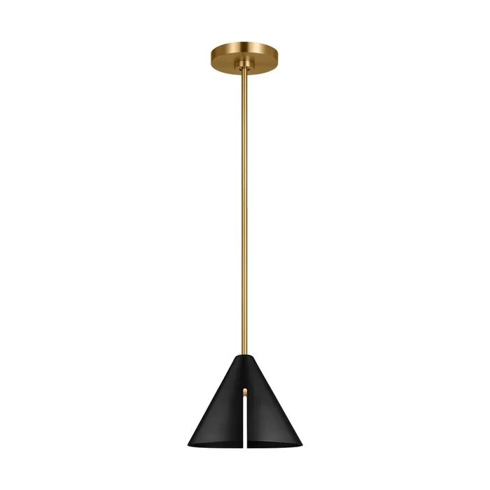 Visual Comfort Studio – LED Pendant – Cambre – KP1131MBKBBSL1