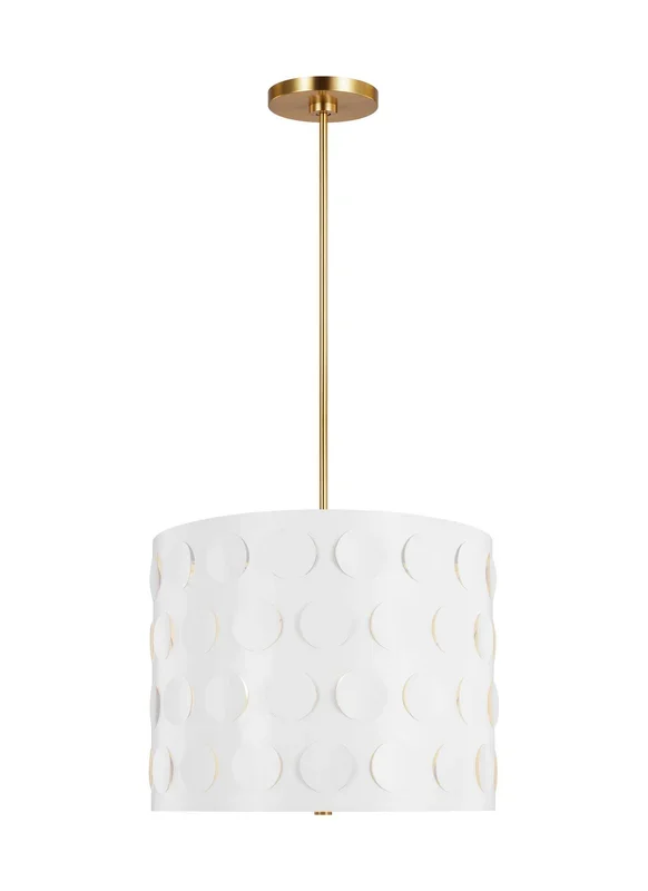 Visual Comfort Studio – Three Light Pendant – Dottie – KSP1003BBS