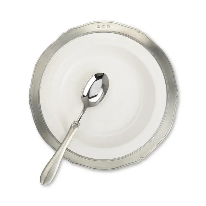 Viviana Soup/Pasta Bowl by Match Pewter
