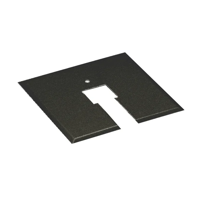 W.A.C. Lighting – CP-BK – Canopy Plate for Junction Box – 120V Track – Black – CPBK