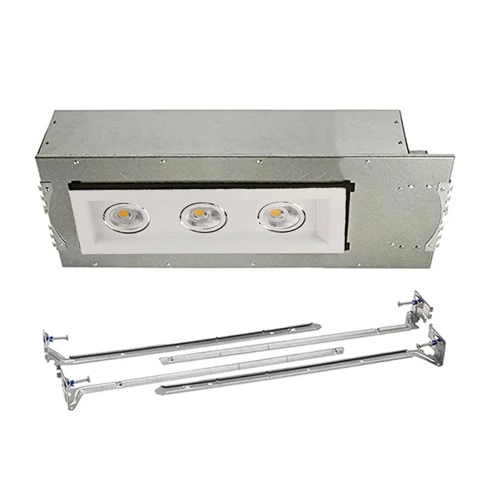 W.A.C. Lighting – MT-3LD311NA-W935WT – LED Three Light New Construction Housing with Trim and Light Engine – Mini Led Multiple Spots – White – MT3LD311NAW935WT