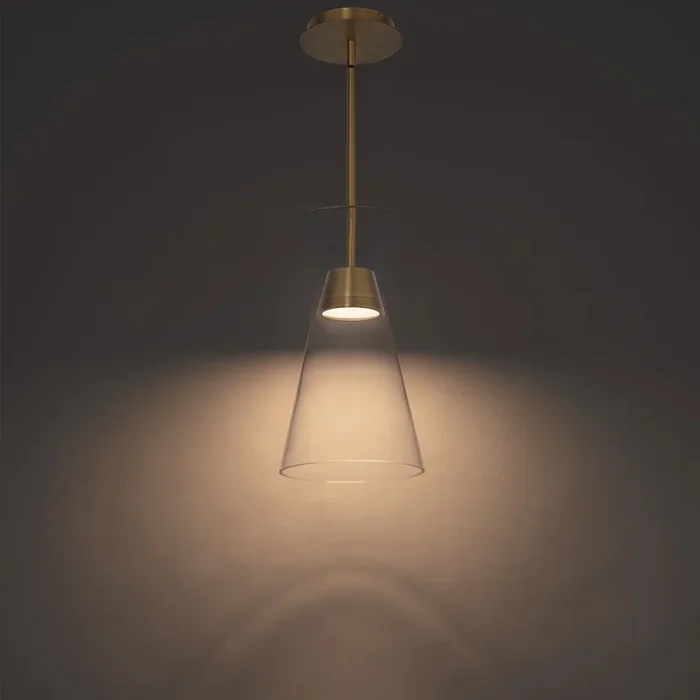 W.A.C. Lighting – PD-87214-AB – LED Mini Pendant – Chandra – Aged Brass – PD87214AB