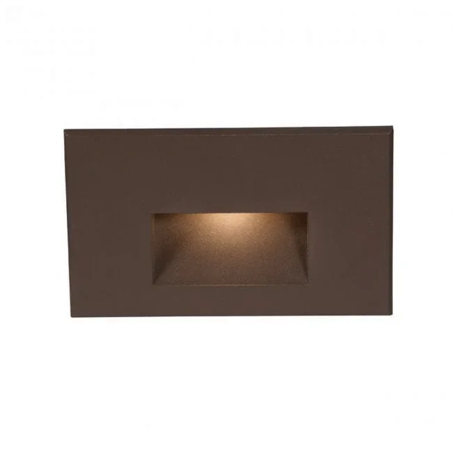W.A.C. Lighting – WL-LED100-27-BBR – LED Step and Wall Light – Led100 – Bronze on Brass – WLLED10027BBR
