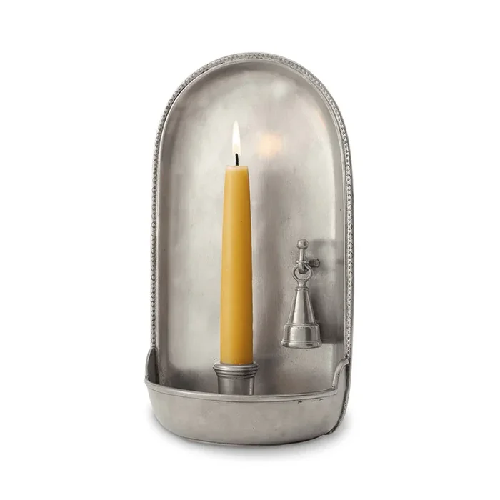 Wall Sconce with Snuffer by Match Pewter