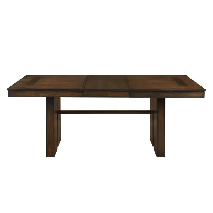 Walnut Sedley Collection Dining Table By Homelegance