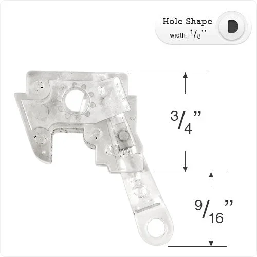 Wand Tilt Mechanism for 1″ Mini Blinds – Plastic Eyelet Stem