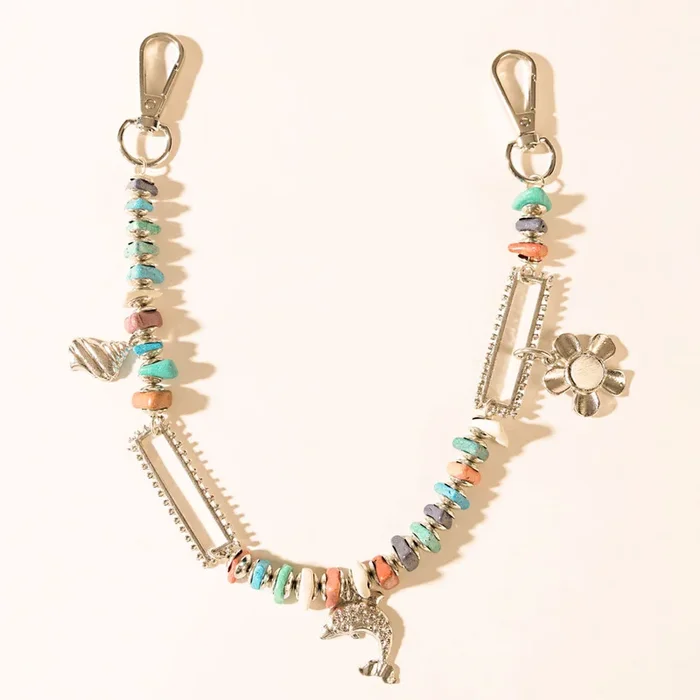 Wildflower Rainbow Bag Charm