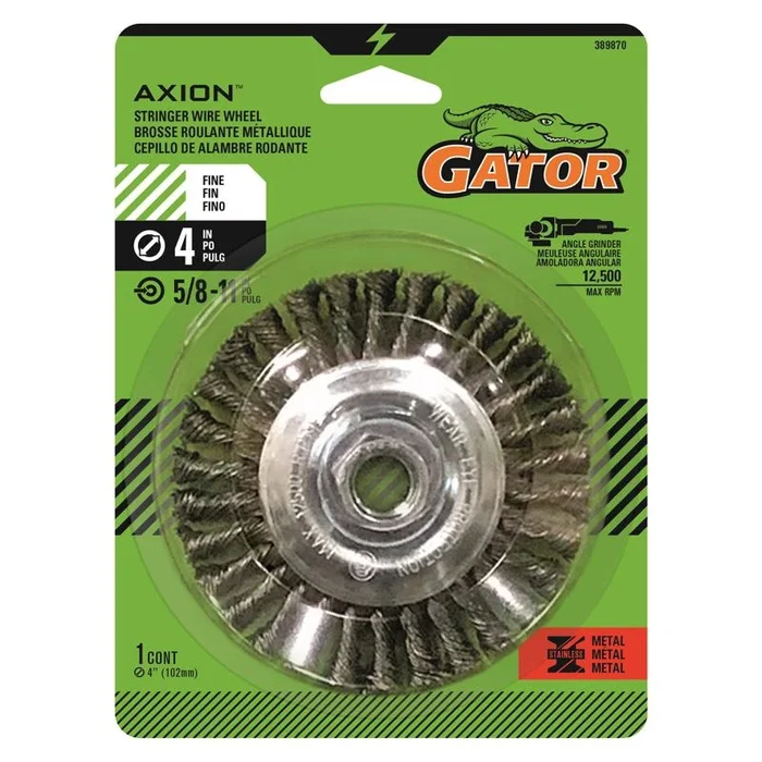WIRE WHEEL KNTD/TWSTD 4″