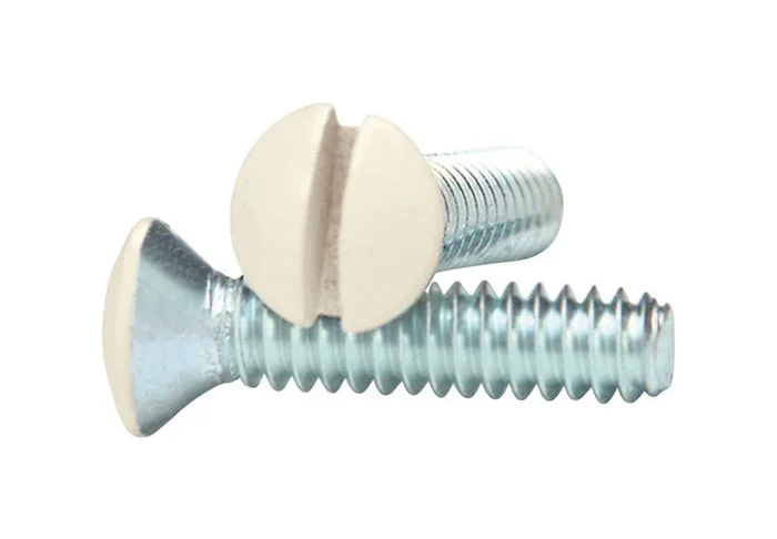 WLPLT SCREWS 6 IVORY10PK