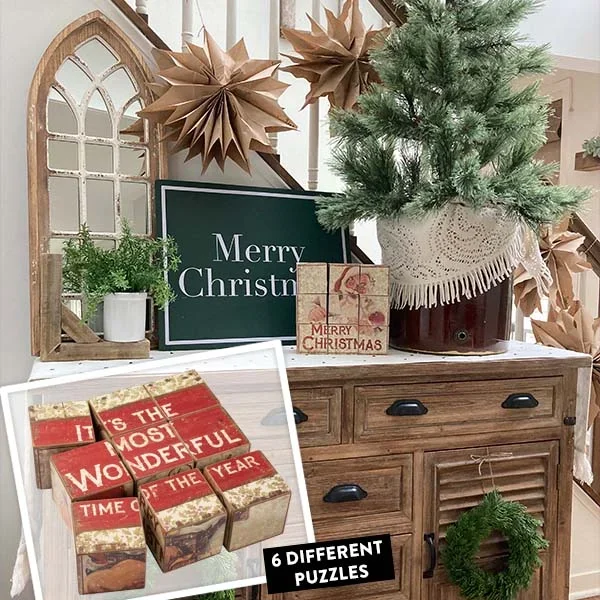 Wooden Block Puzzle – Decor Steals